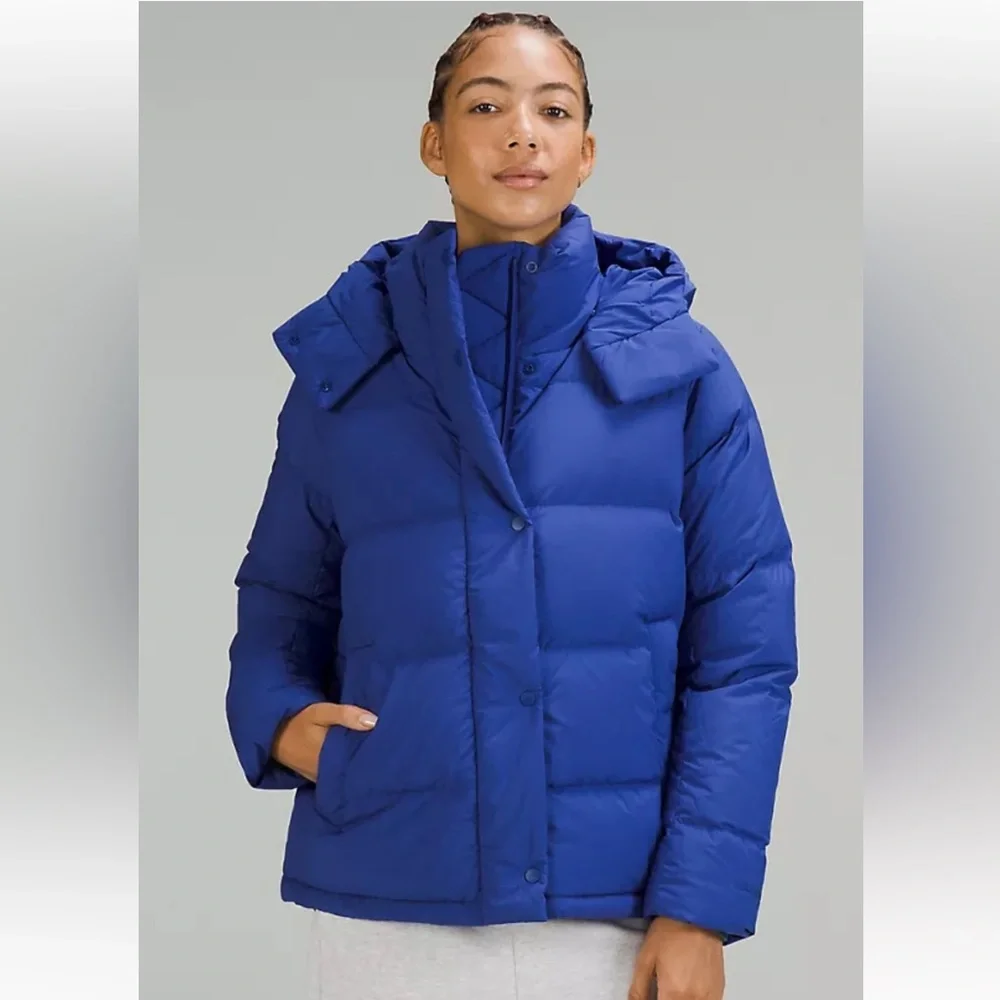 Lululemon Wunder Puff coat in Psychic. Size 12. NWT - Picture 1 of 3
